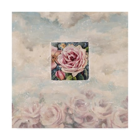 Lisa Audit 'Flower 4' Canvas Art,24x24